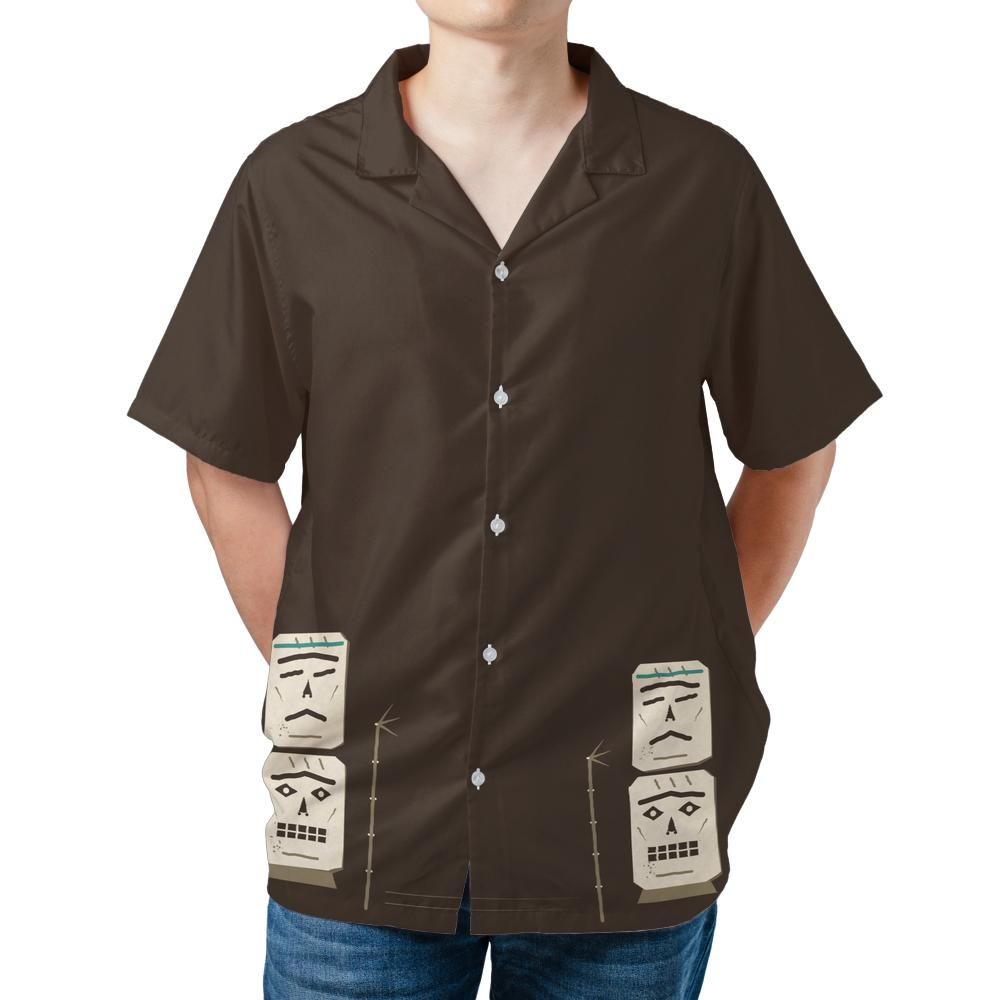 Tiki Nights — Torchlight Hawaiian Shirt