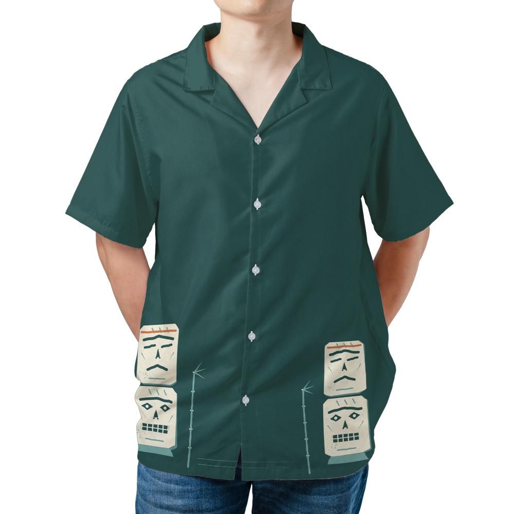 Tiki Nights — Lagoon Hawaiian Shirt