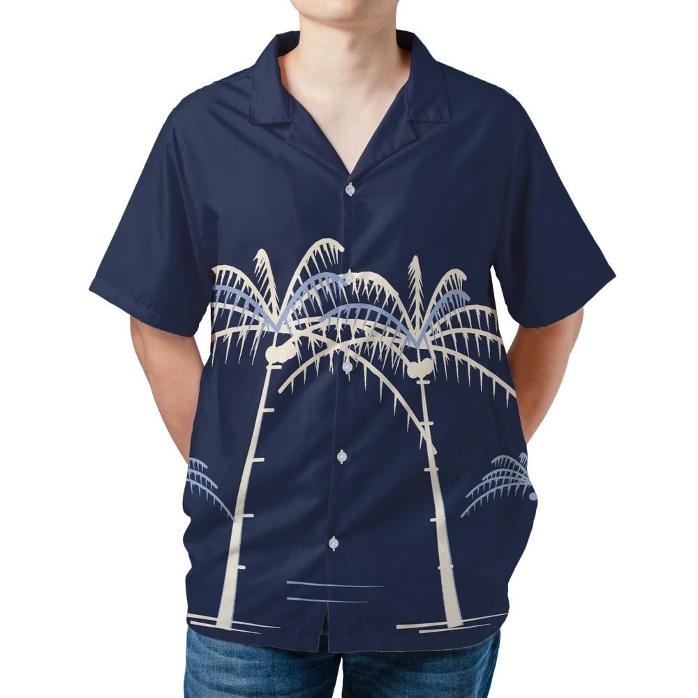 Grove — Midnight Hawaiian Shirt